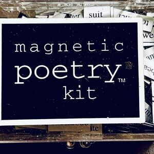 Magnetic Poetry Kit 400+ words & fragments to build messages & inner thoughts